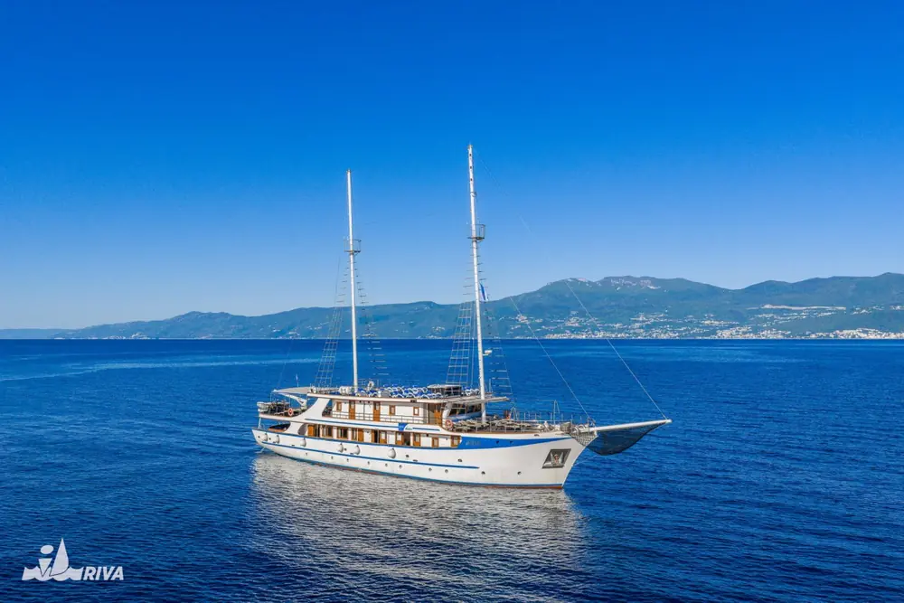 MS Aria – Motorsegler in Kroatien