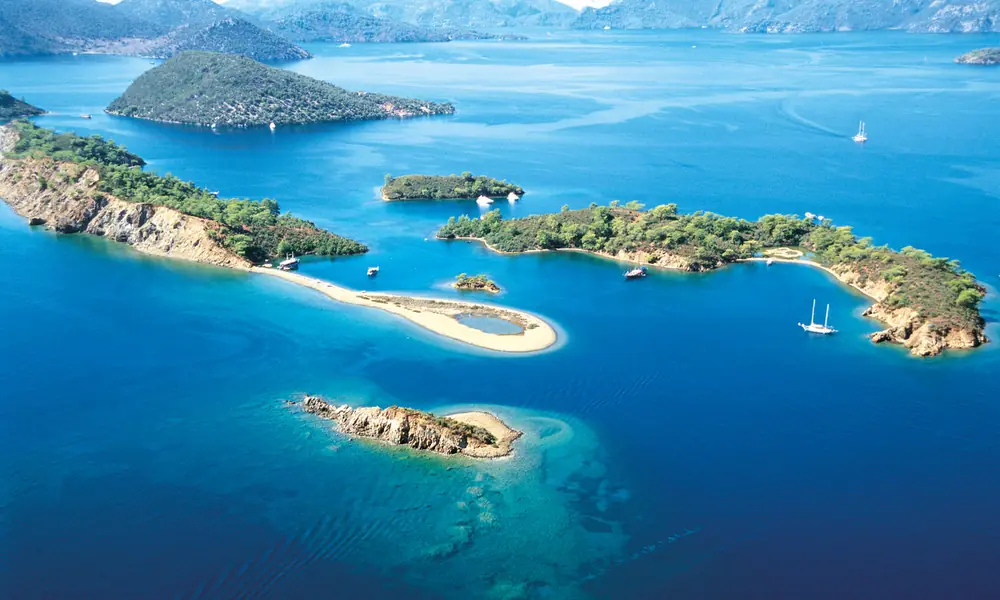 Der Naturhafen von Göcek