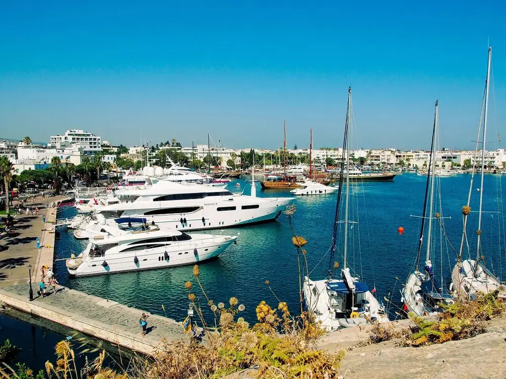 Die Marina von Kos-Stadt