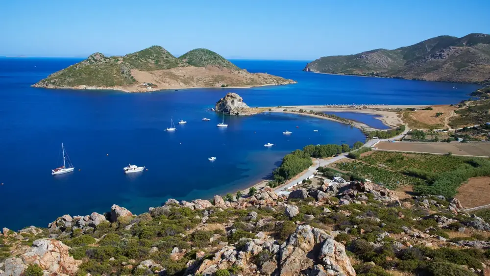 Buchten und Inseln rund um Patmos