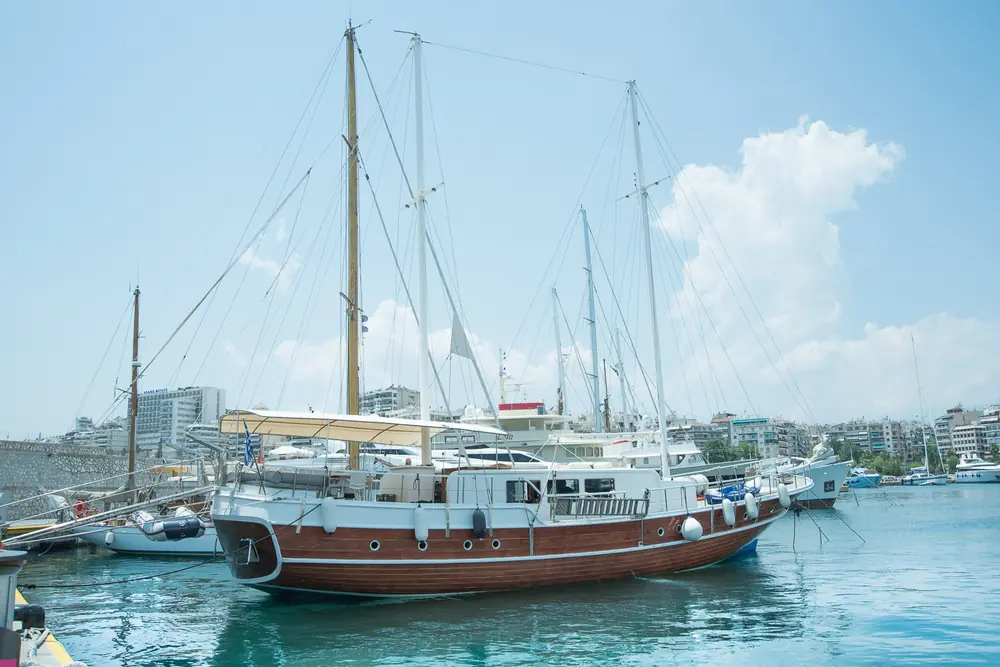 Blick vom Deck der Aphrodite