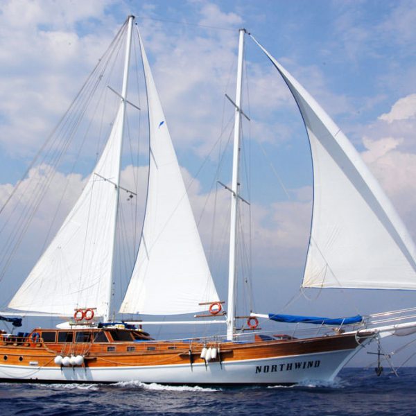 Northwind setzt die Segel Northwind setzt die Segel